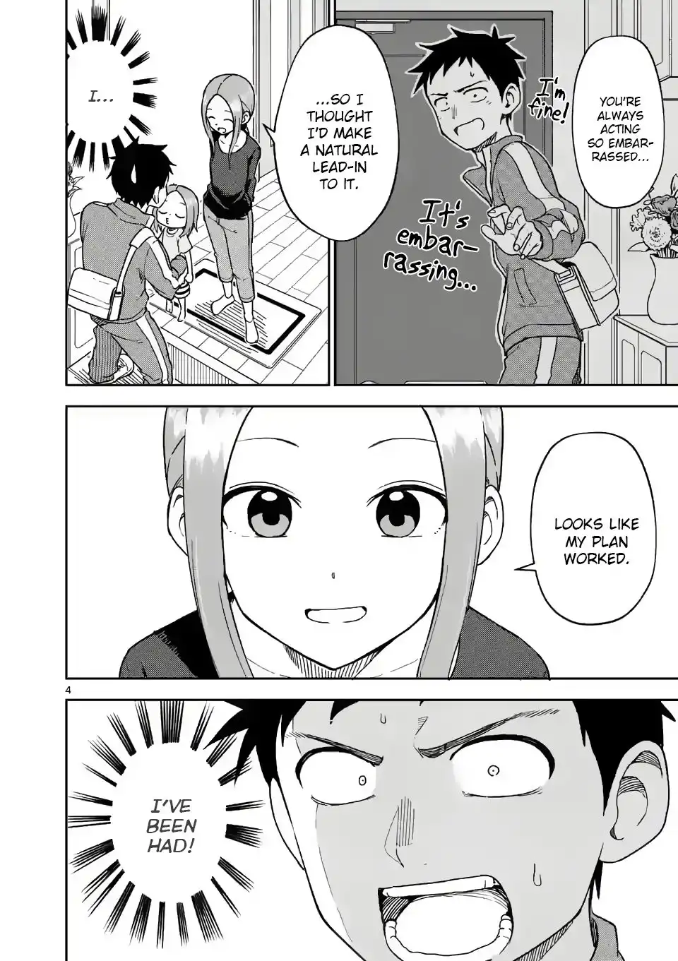 Karakai Jouzu no (Moto) Takagi-san Chapter 162 4